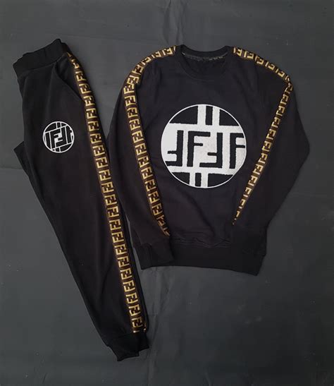 women's fendi tracksuit|fendi joggers women's.